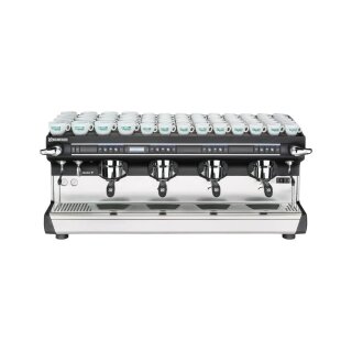 Rancilio Siebträgermaschine "Classe 9 USB" 4-Brühgruppen Anthrazitschwarz
