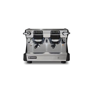 Rancilio Siebträgermaschine "Classe 5 CRONO" Compact 2-Brühgruppen Anthrazitschwarz